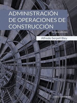 cover image of Administración de operaciones de construcción